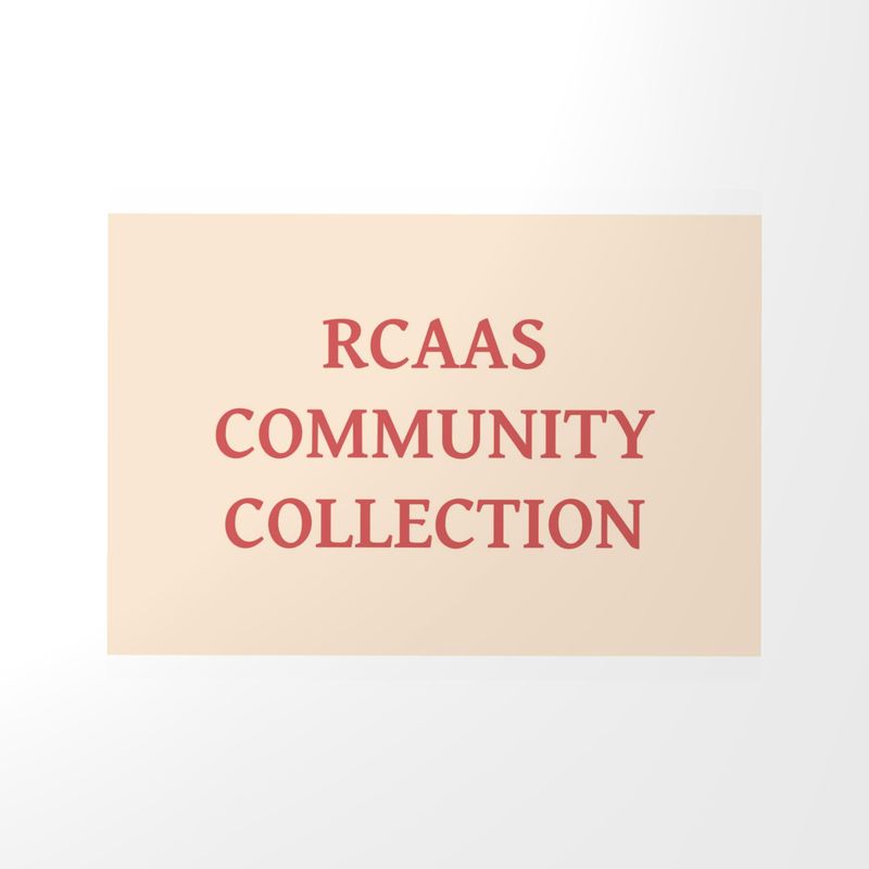 RCAAS Community Collection - Serving Tray
