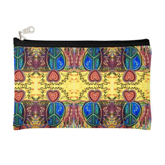 Peace inspired design neoprene storage bag - product photo 2