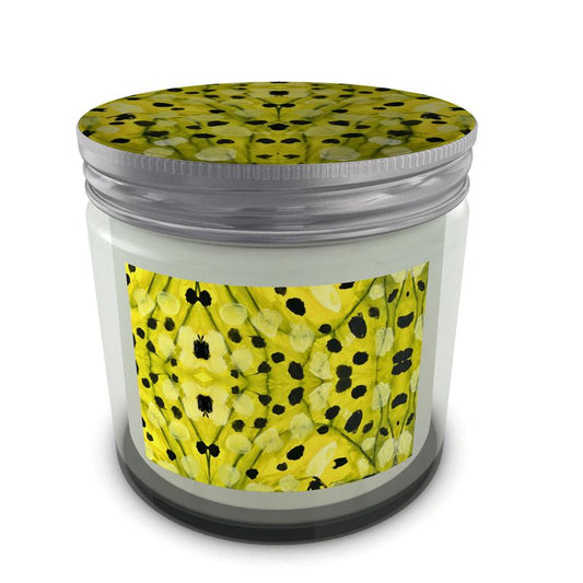 Jar Candle - "Mellow Yellow" Design Product Photo 2