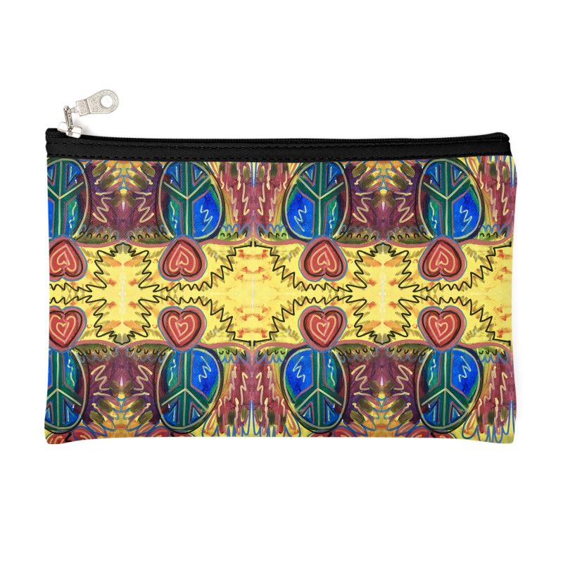 Peace inspired design neoprene storage bag - product photo 2