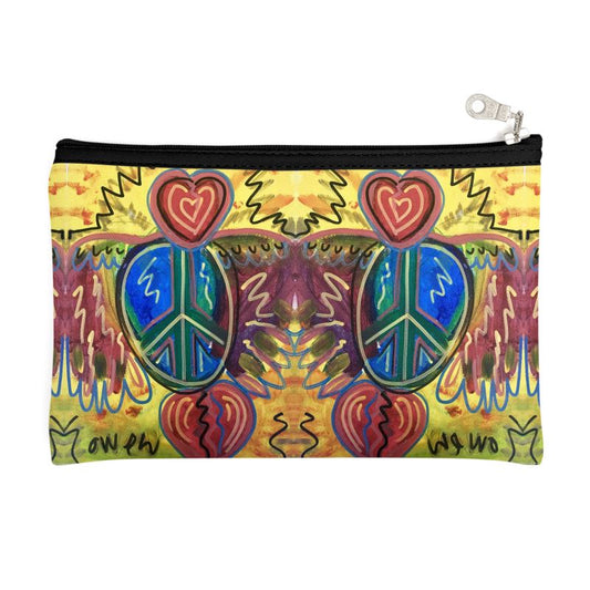 Peace inspired design neoprene storage bag - product photo