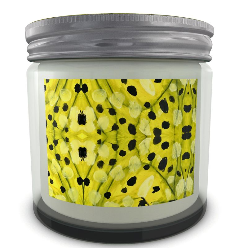 Jar Candle - "Mellow Yellow" Design Product Photo