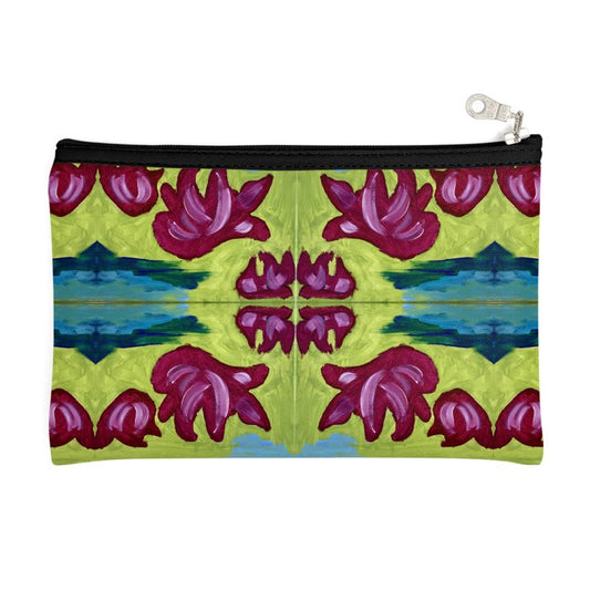 Lotus inspired design neoprene storage bag - product photo
